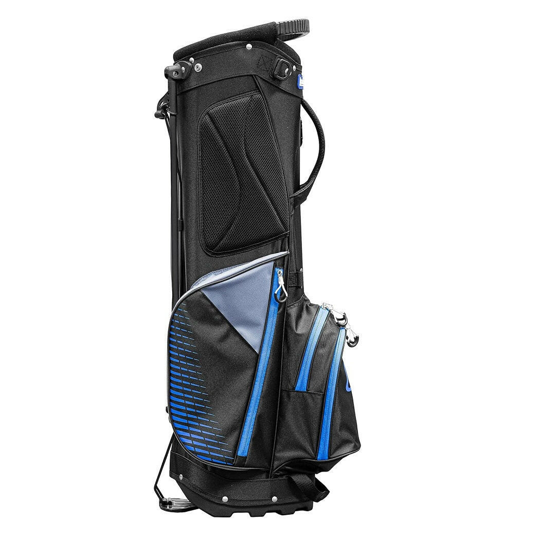 Longridge Super Lite Stand Bag Black Blue Side