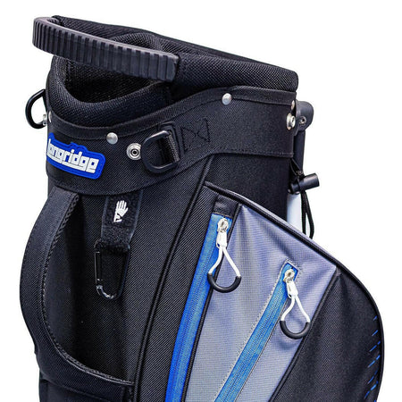 Longridge Super Lite Stand Bag Black Blue Top