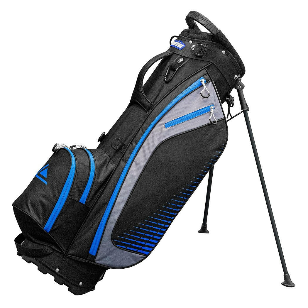 Longridge Super Lite Stand Bag Blue Black with legs