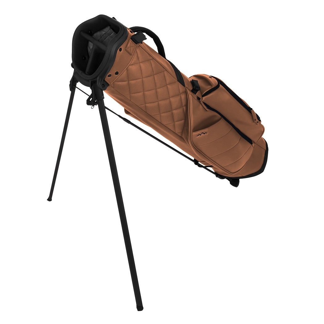 Sun Mountain Matchplay 3-Way Swift Sunday Golf Carry/Stand Bag - Clay/Black - standing