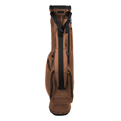 Sun Mountain Matchplay 3-Way Swift Sunday Golf Carry/Stand Bag - Clay/Black - zipped pockets