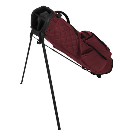 Sun Mountain Matchplay 3-Way Swift Sunday Golf Carry/Stand Bag - Merlot - standing