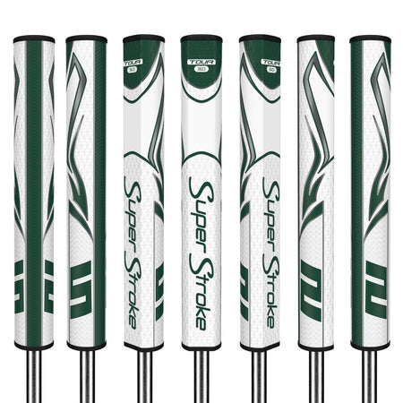 SuperStroke Golf Zenergy Putter Grip - Tour 3.0 White/Green