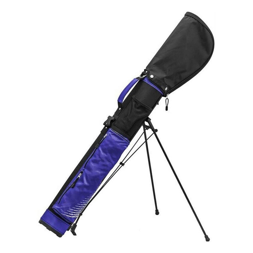 Longridge Golf Travelite 5" Lightweight Pencil Carry Bag with Stand - Black Navy