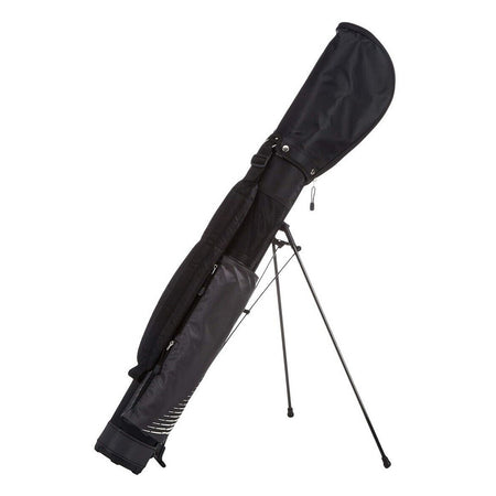 Longridge Golf Travelite 5" Lightweight Pencil Carry Bag with Stand - Black Silver