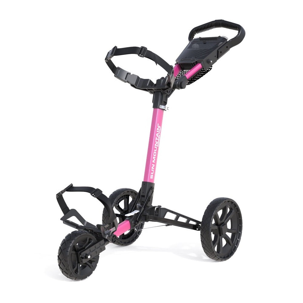 Sun Mountain Ridgeline 3 Golf Trolley - Pink