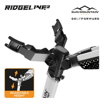 Sun Mountain Ridgeline 3 Golf Trolley height adjustment