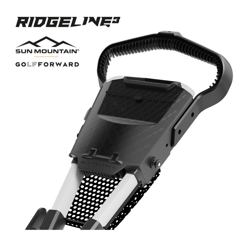 Sun Mountain Ridgeline 3 Golf Trolley scorecard holder storage net and handle