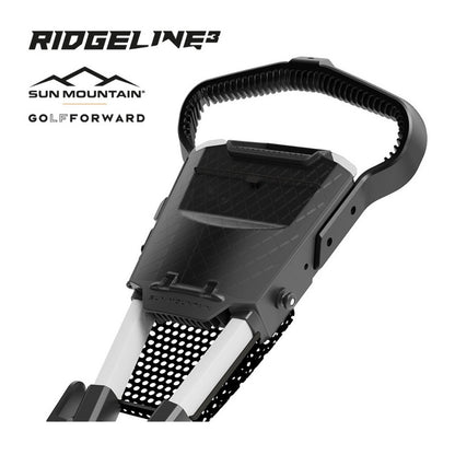 Sun Mountain Ridgeline 3 Golf Trolley scorecard holder storage net and handle