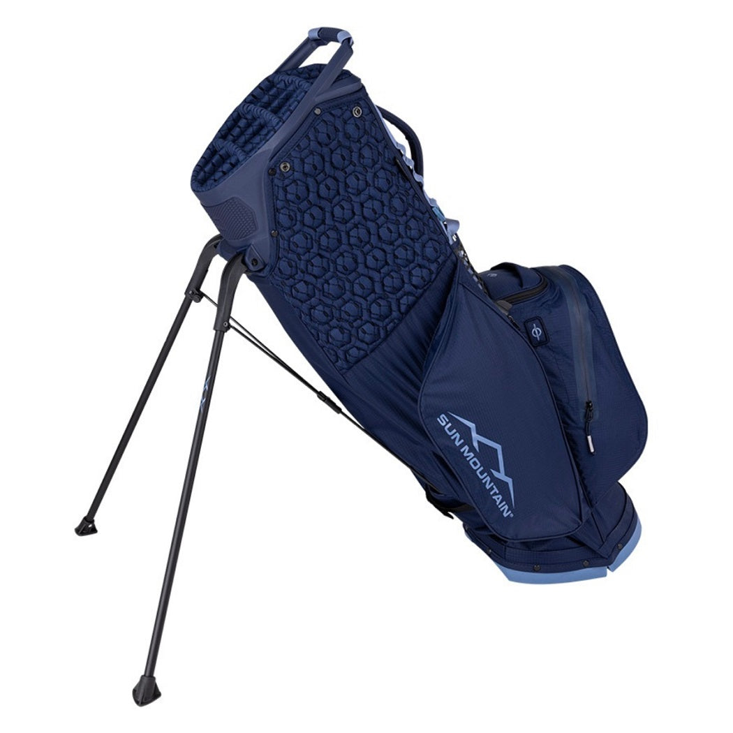 Sun Mountain H2NO Lite VLO 14-Way Stand Bag - Navy/Trident - stand legs