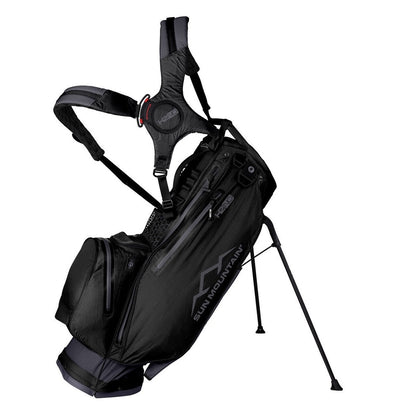 Sun Mountain H2NO Lite VLO 14-Way Stand Bag - Steel/Black - stand legs, carry strap and pockets