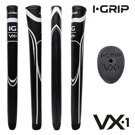 iGrip VX1 Putter Grip - Small Pistol - Black