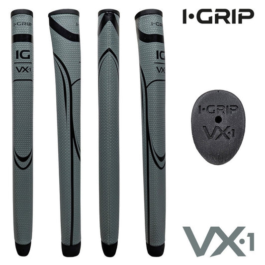 iGrip VX1 Putter Grip - Small Pistol - Grey