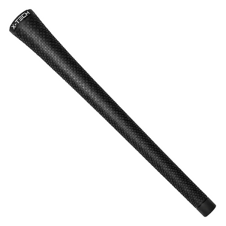 X-Tech Jumbo Golf Grip - Black - full-length view