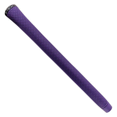 X-Tech Midsize Golf Grip - Purple - full-length view