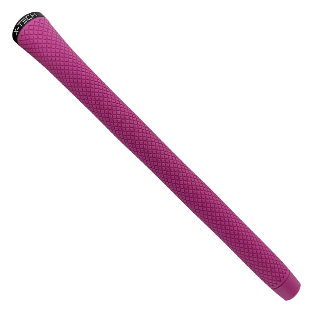 X-Tech Standard Golf Grip - Pink - full-length view