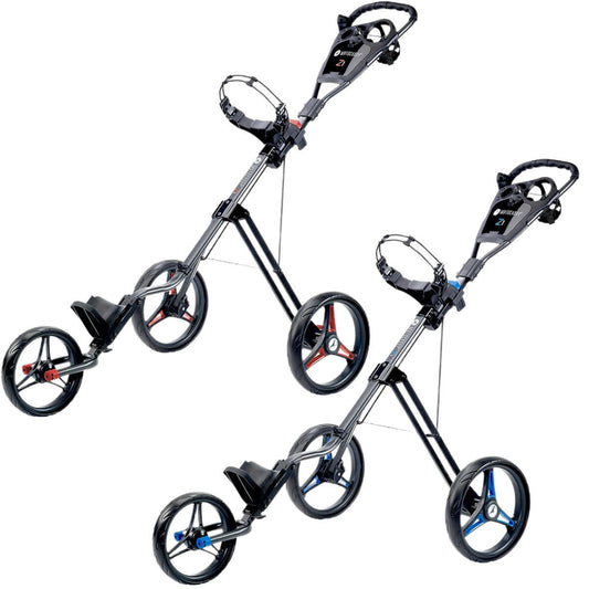 motocaddy z1 trolleys blue red