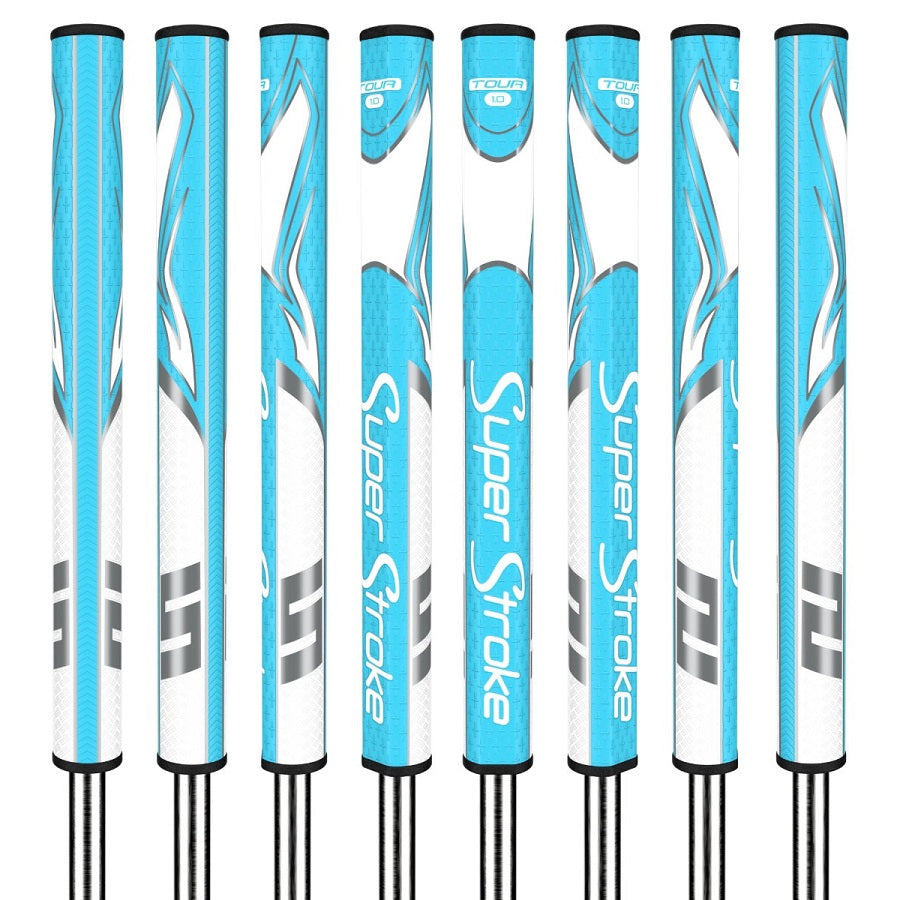 SuperStroke Golf Zenergy Putter Grip - Tour 1.0 Sky Blue
