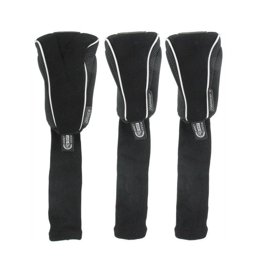 Pro-Tekt Golf Set of 3 Wood Headcovers (Silver)