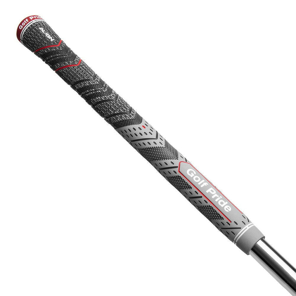 Golf Pride Multi Compound Plus4 ALIGN Golf Grip MIDSIZE - Charcoal/Grey
