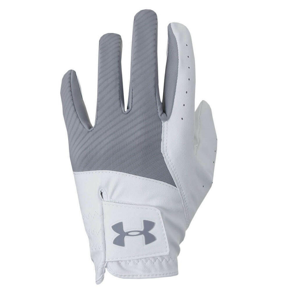 Under Armour Golf Medal Men's Glove (Steel/White)